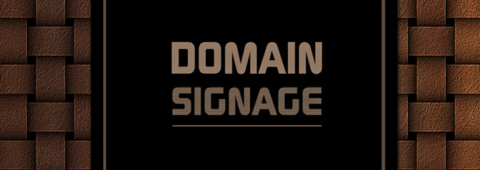 Domain-Signage, Blog Renew Domain-Signage, Blog Renew